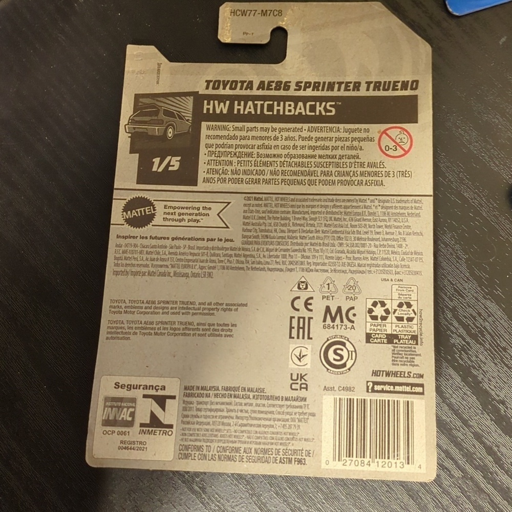 Mattel Red Racing Car Toy - Picture 2 of 3